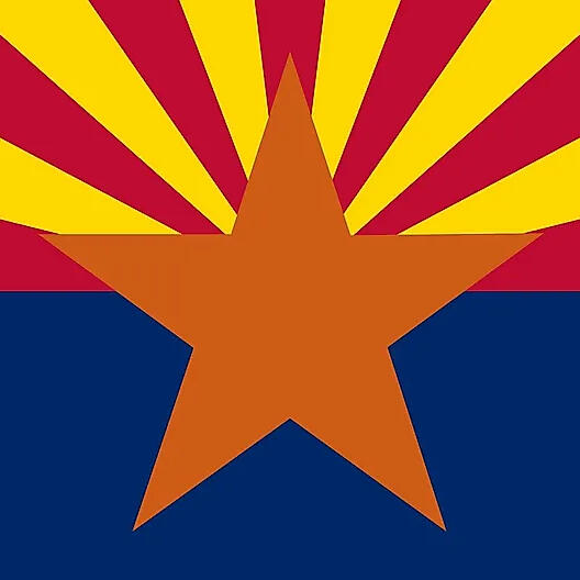 a thumbnail of the Arizona state flag